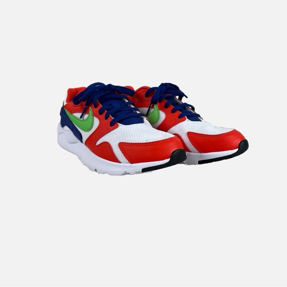 Nike LD Victory Sneakers Boys Girls Youth 6.5 White Orange Green Lightweight - Picture 4 of 13